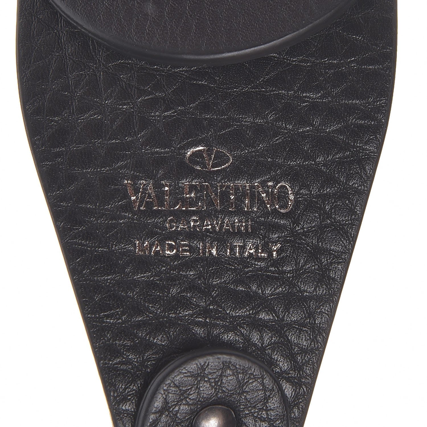Valentino Garavani Canvas Lipstick Embroidered Rockstud Guitar Strap Multicolor 4 of 5