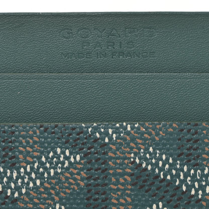 Goyard Goyardine Saint Sulpice Card Holder Green 6 of 8