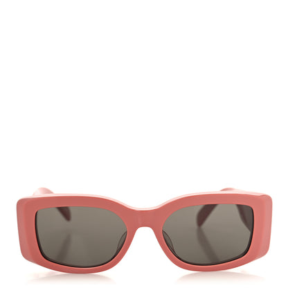 Celine Acetate Triomphe XL 01 Sunglasses CL40282U Shiny Pink Brown 2 of 6