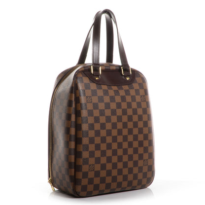 Louis Vuitton Damier Ebene Excursion Shoe Bag 3 of 7