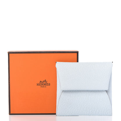 Hermes Chevre Mysore Bastia Verso Coin Purse Bleu Brume Brique 8 of 8