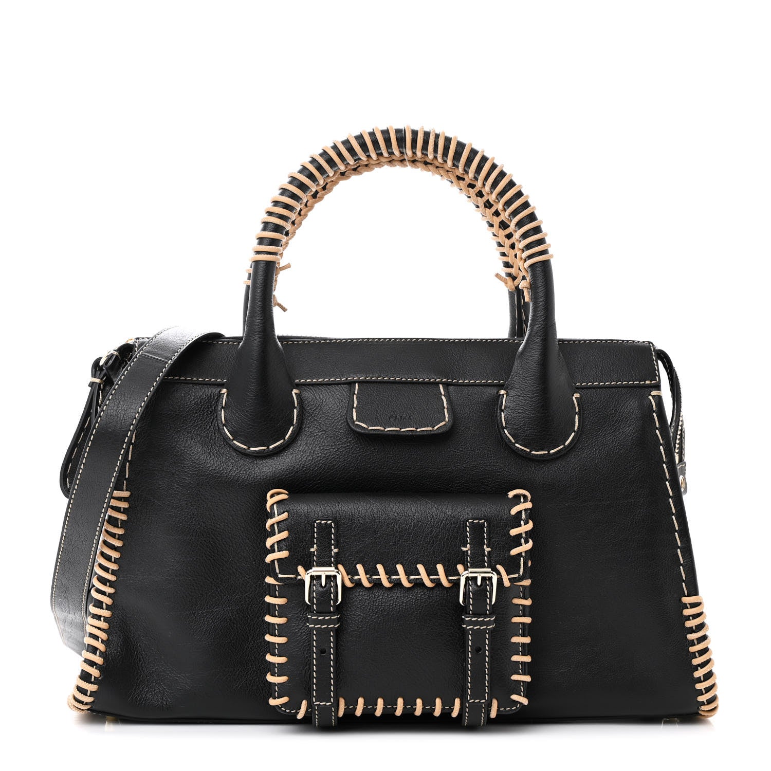Chloe Buffalo Braided Medium Edith Black 1 of 11