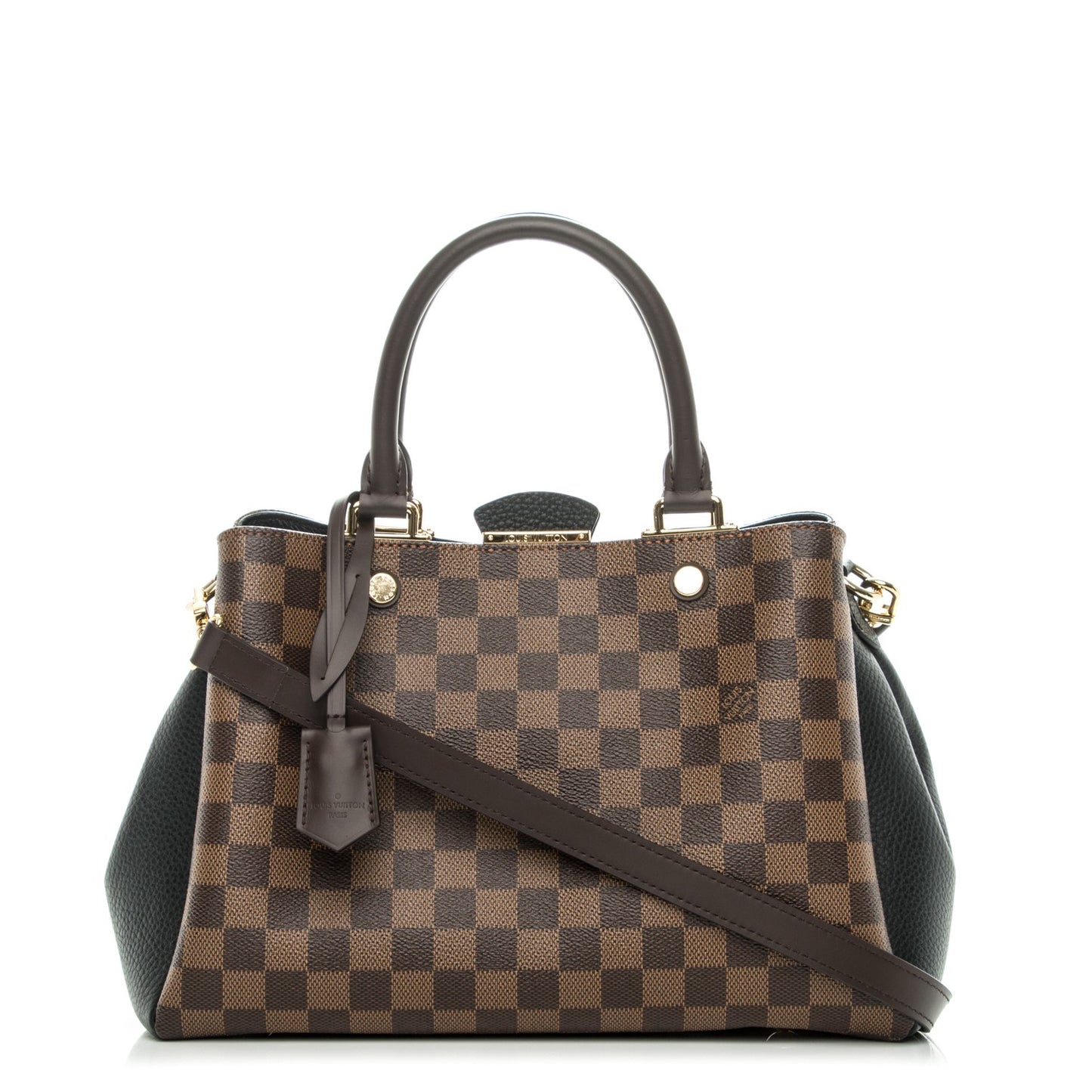Damier Ebene Cuir Taurillon Brittany Black