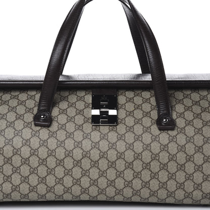 Gucci Monogram Bullet Travel Bag Dark Brown 10 of 12