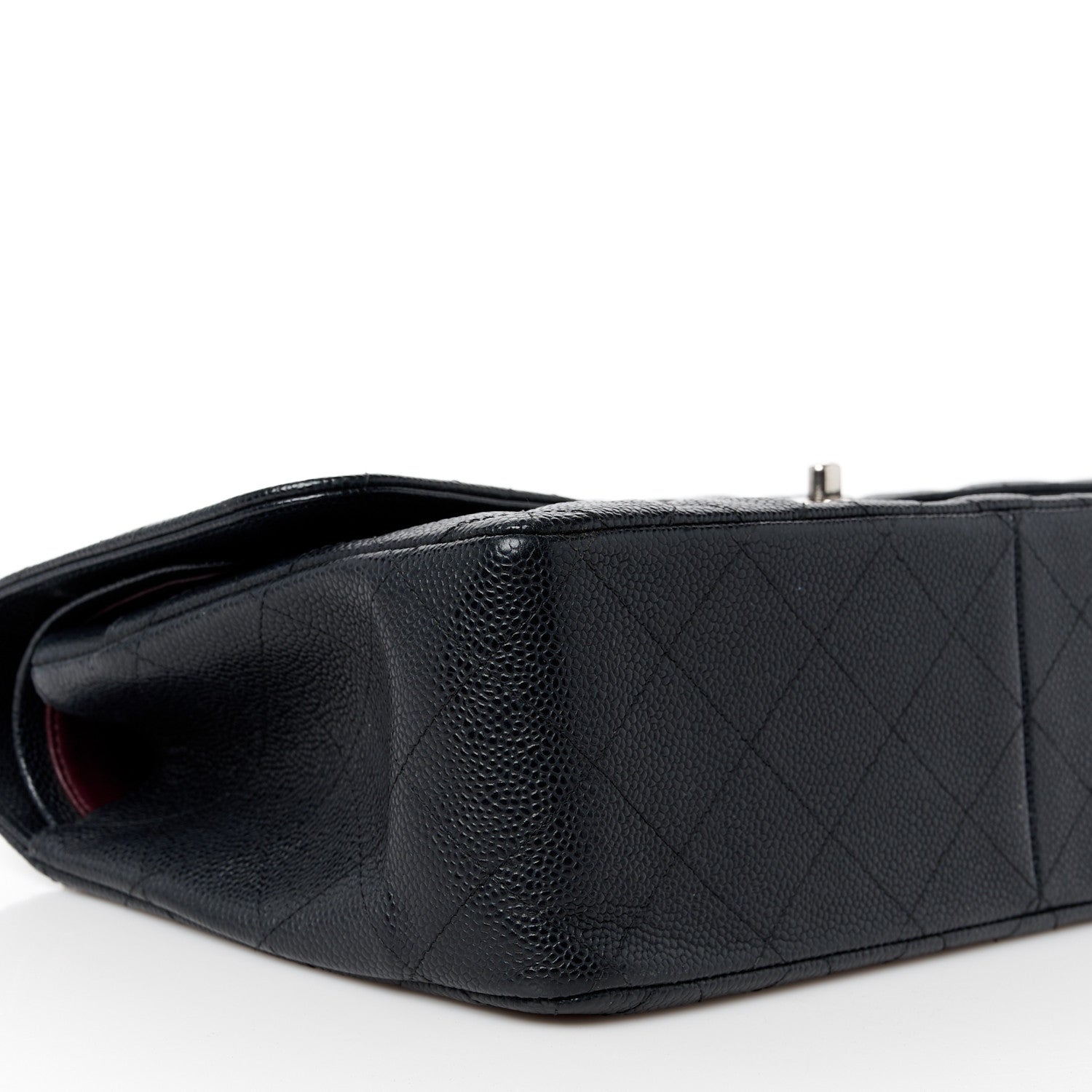 Chanel Caviar Quilted Jumbo Double Flap Black 10 of 11