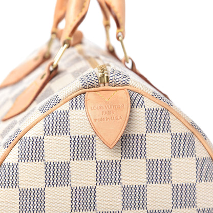 Louis Vuitton Damier Azur Speedy 30 8 of 11