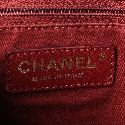 Chanel Denim Calfskin Quilted Backpack Blue 6 of 10