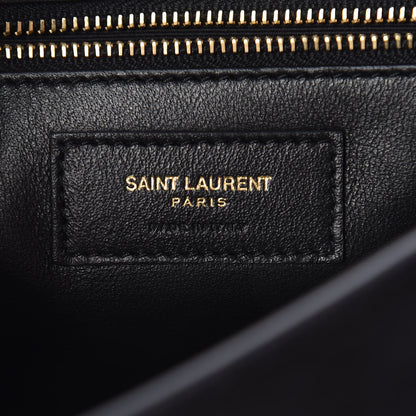 Saint Laurent Suede Calfskin Monogram Le Sept Chain Bag Black 7 of 11