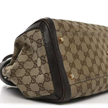 Gucci Monogram Medium GG Running Tote Dark Brown 16 of 20