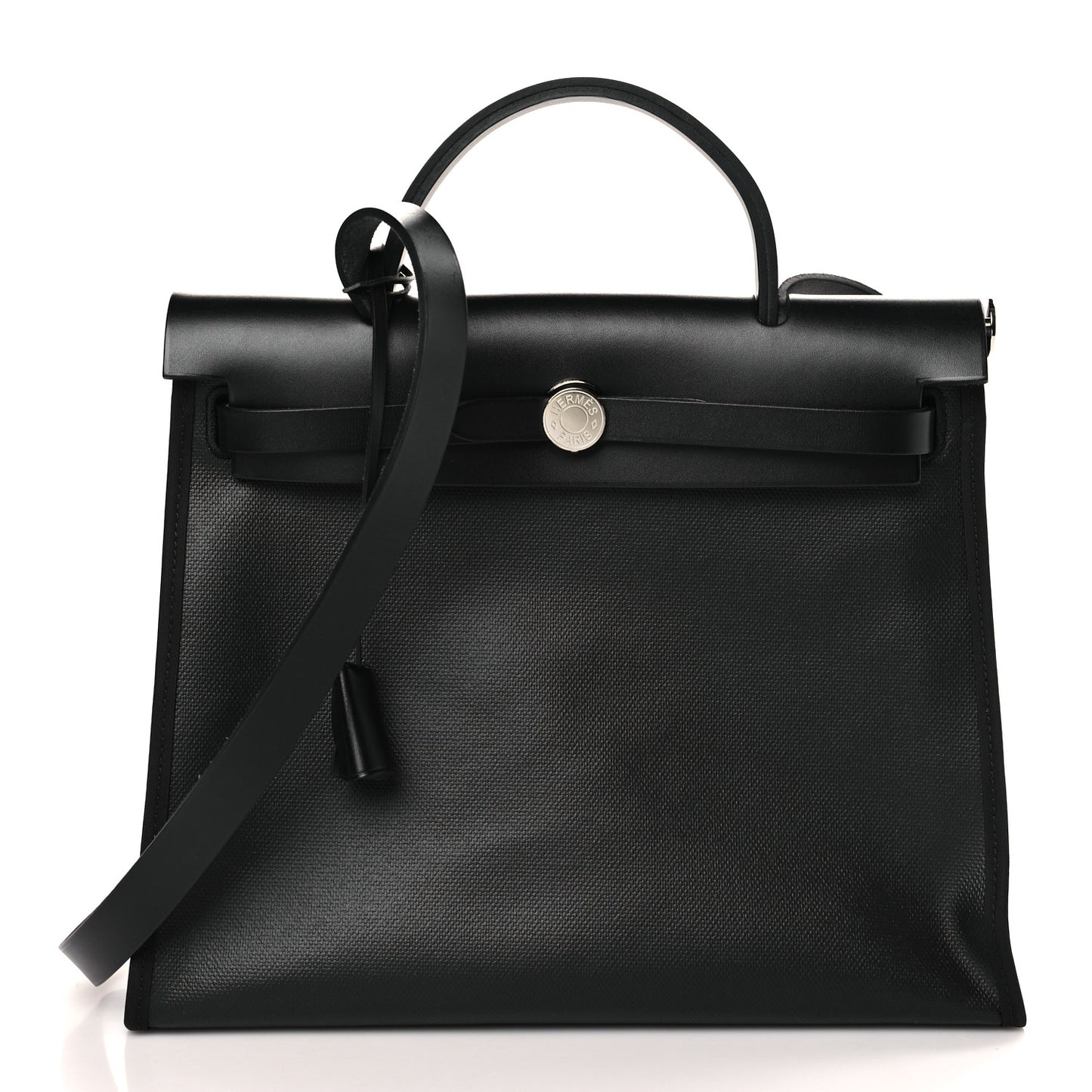 Toile H Berline Vache Hunter Herbag Zip PM 31 Black Ecru