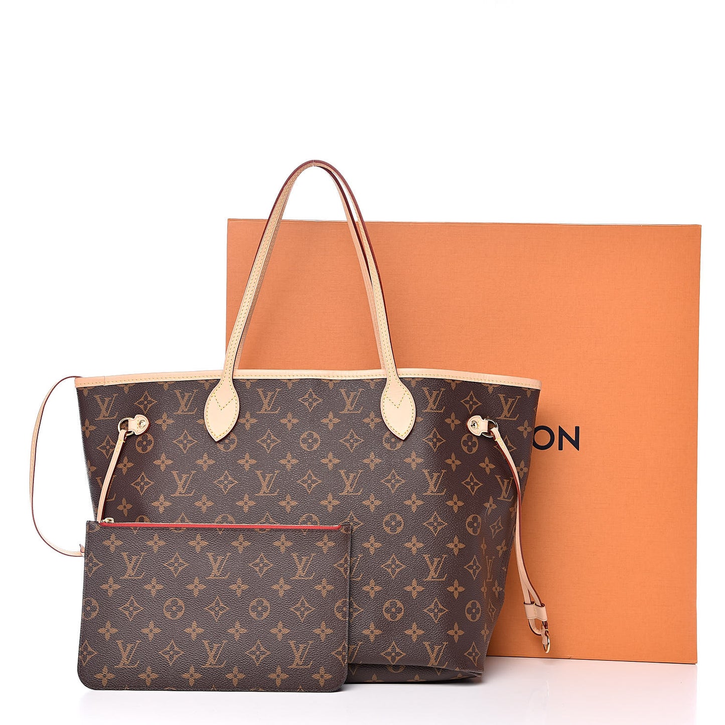 Monogram Neo Neverfull MM Cherry