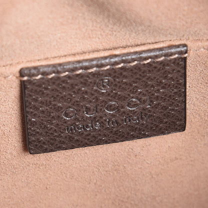 Gucci GG Supreme Monogram Web Mini Ophidia Shoulder Bag Brown 6 of 8