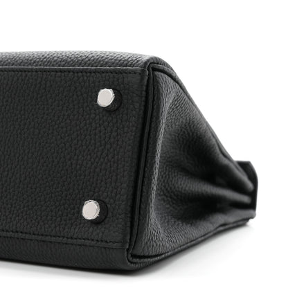 Hermes Togo Kelly Retourne 25 Black 10 of 10