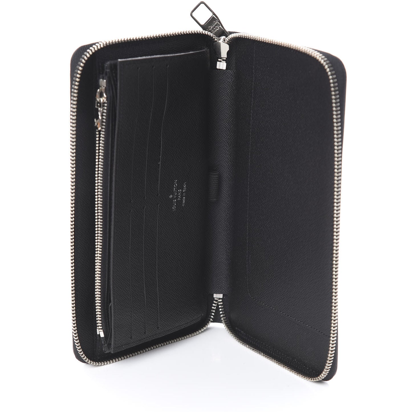 Epi Zippy Organizer Wallet Black