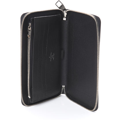 Louis Vuitton Epi Zippy Organizer Wallet Black 4 of 5