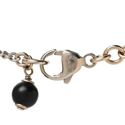 Chanel Baguette Crystal CC Starfall Necklace Gold 4 of 4