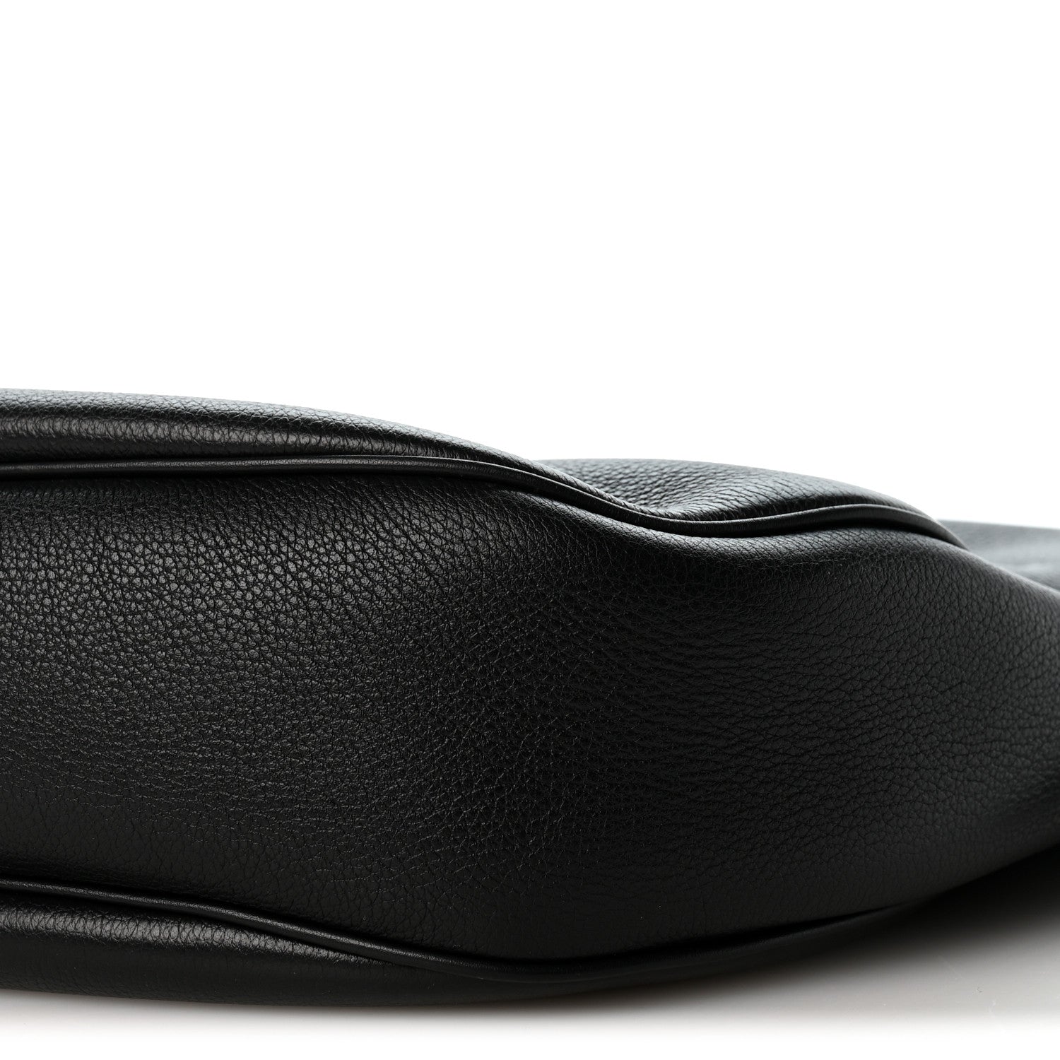 Celine Supple Calfskin Cuir Triomphe Medium Heloise Shoulder Bag Black 11 of 11