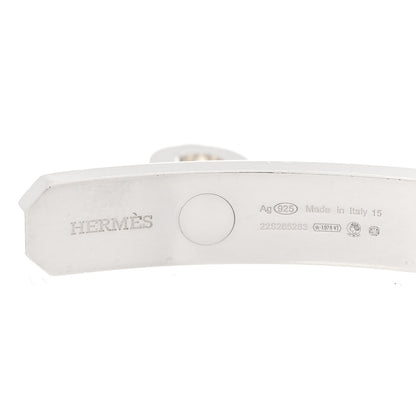 Hermes Sterling Silver Kelly Chaine Bracelet 3 of 4