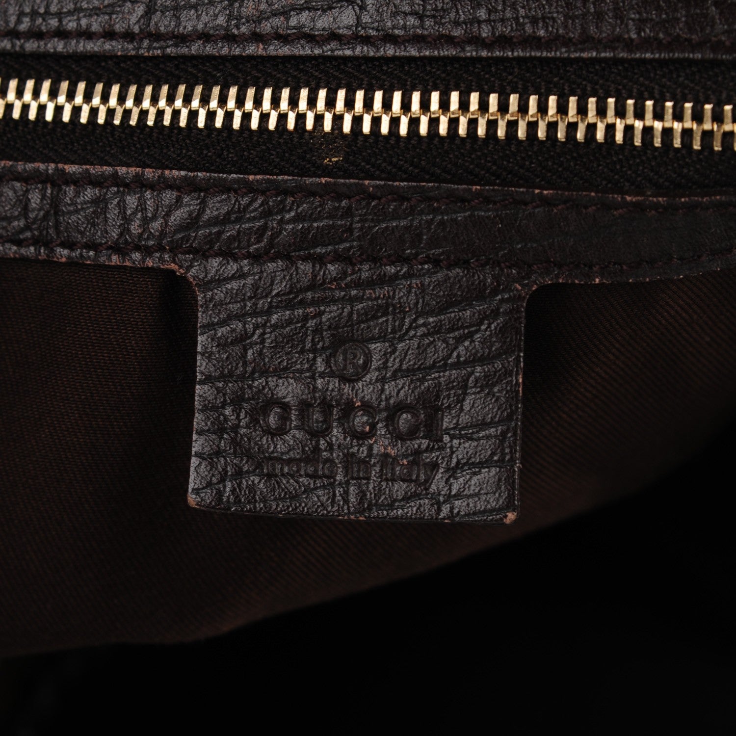 Gucci Monogram Large Horsebit Chain Hobo Dark Brown 5 of 7