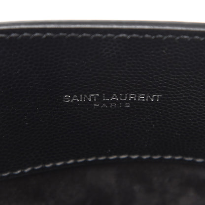 Saint Laurent Calfskin Studded Nano Sac De Jour Black 5 of 8