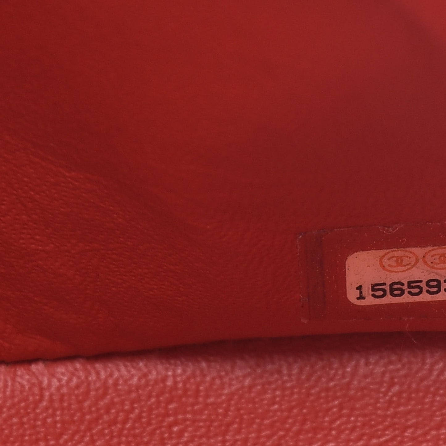 Lambskin Quilted Jumbo Double Flap Red