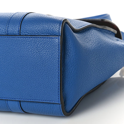 Mulberry Classic Grain Calfskin Small Bayswater Porcelain Blue 9 of 14