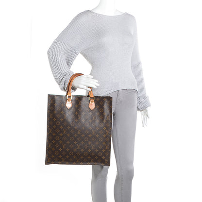 Louis Vuitton Monogram Sac Plat 2 of 7