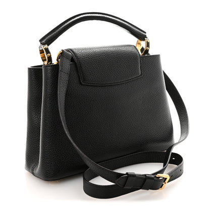 Louis Vuitton Taurillon Capucines BB Black 3 of 9