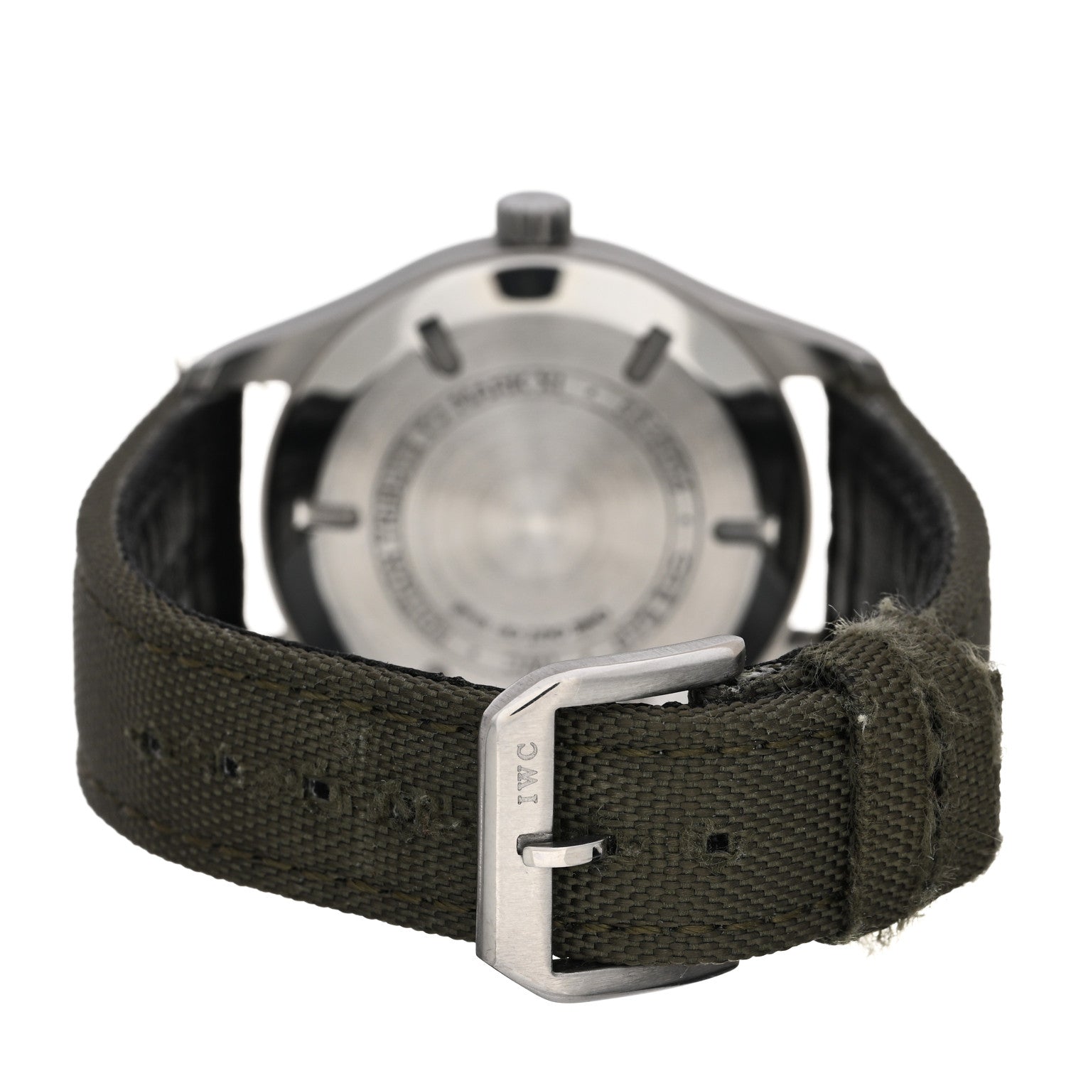 IWC Stainless Steel Fabric 40mm Pilot Mark XI Tribute Automatic Watch Black IW327007 3 of 4