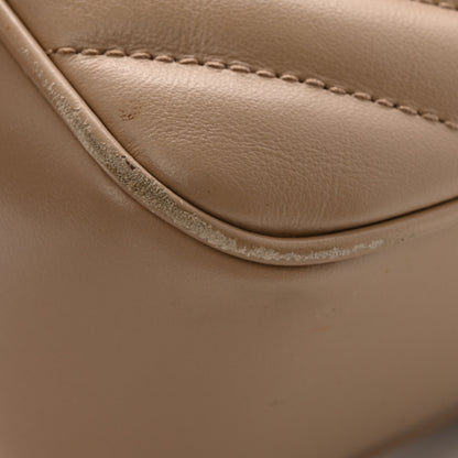 Saint Laurent Calfskin Matelasse Monogram Lou Camera Bag Nude Powder 11 of 16