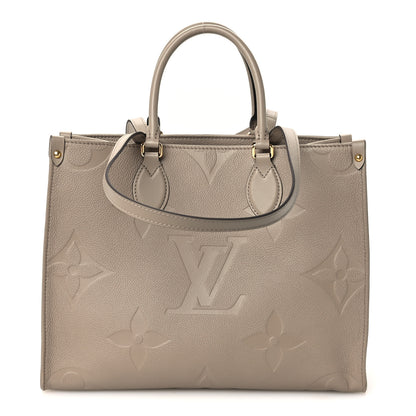 Louis Vuitton Empreinte Monogram Giant Onthego MM Tourterelle 1 of 9