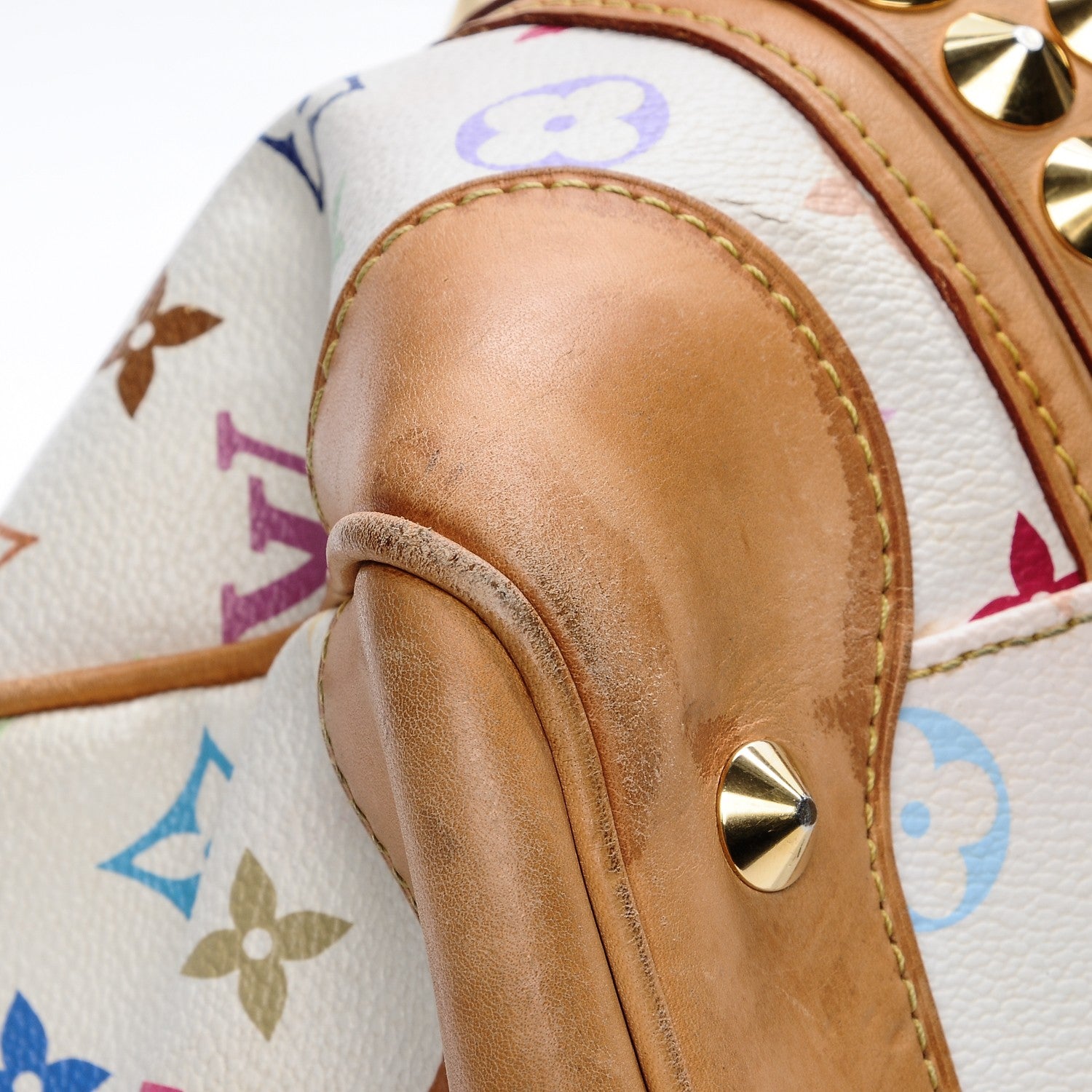 Louis Vuitton Monogram Multicolor Courtney MM White 11 of 14