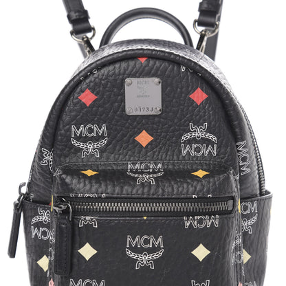 MCM Visetos Spektrum X-Mini Backpack Black 9 of 9
