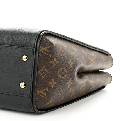 Louis Vuitton Calfskin Monogram Kimono Tote Black 9 of 14