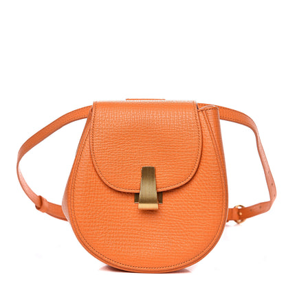 Bottega Veneta Palmellato Calfskin Rounded Belt Bag Light Orange 1 of 9