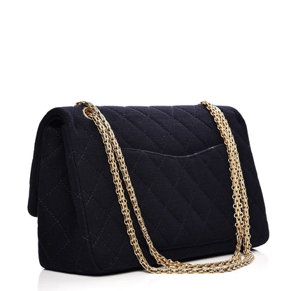 Chanel Jersey Quilted 2.55 Reissue 227 Flap Navy 3 of 10