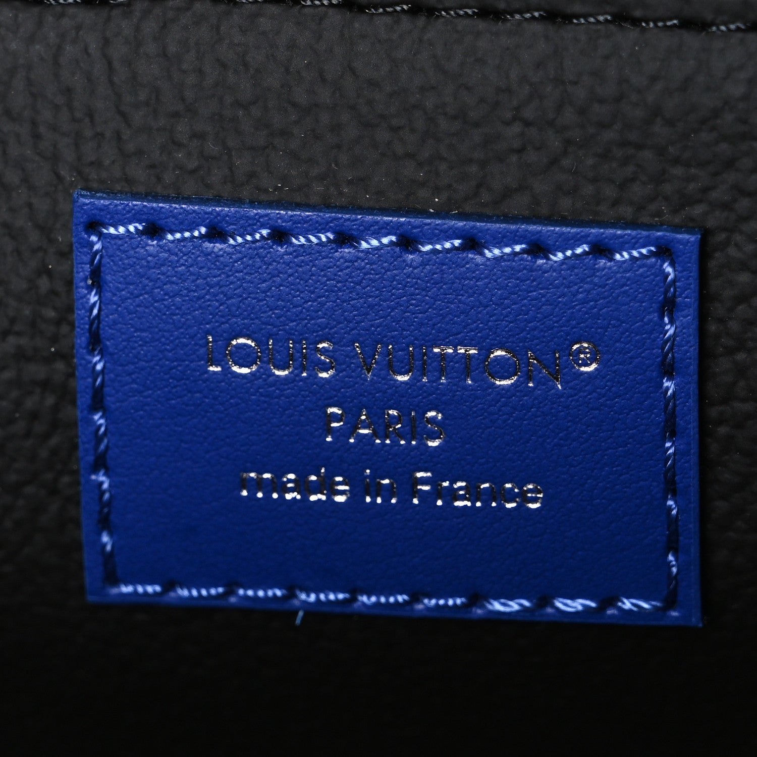 Louis Vuitton Damier Graphite Dopp Kit Toilet Pouch Blue 6 of 7
