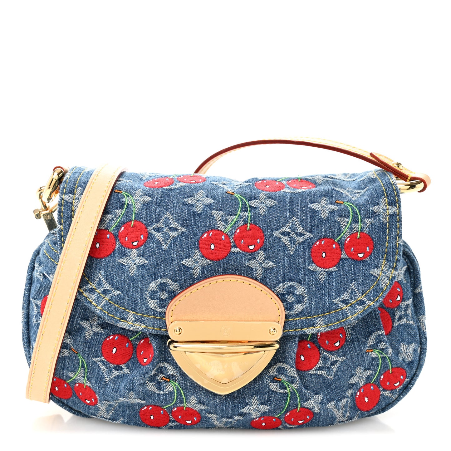 LV X TM Monogram Denim Cerises Sunset