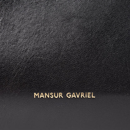 Mansur Gavriel Smooth Calfskin Large Shopping Tote Black 6 of 20