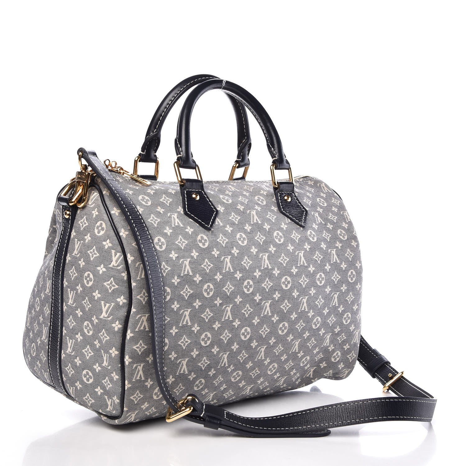 Louis Vuitton Monogram Idylle Speedy Bandouliere 30 Encre 4 of 8