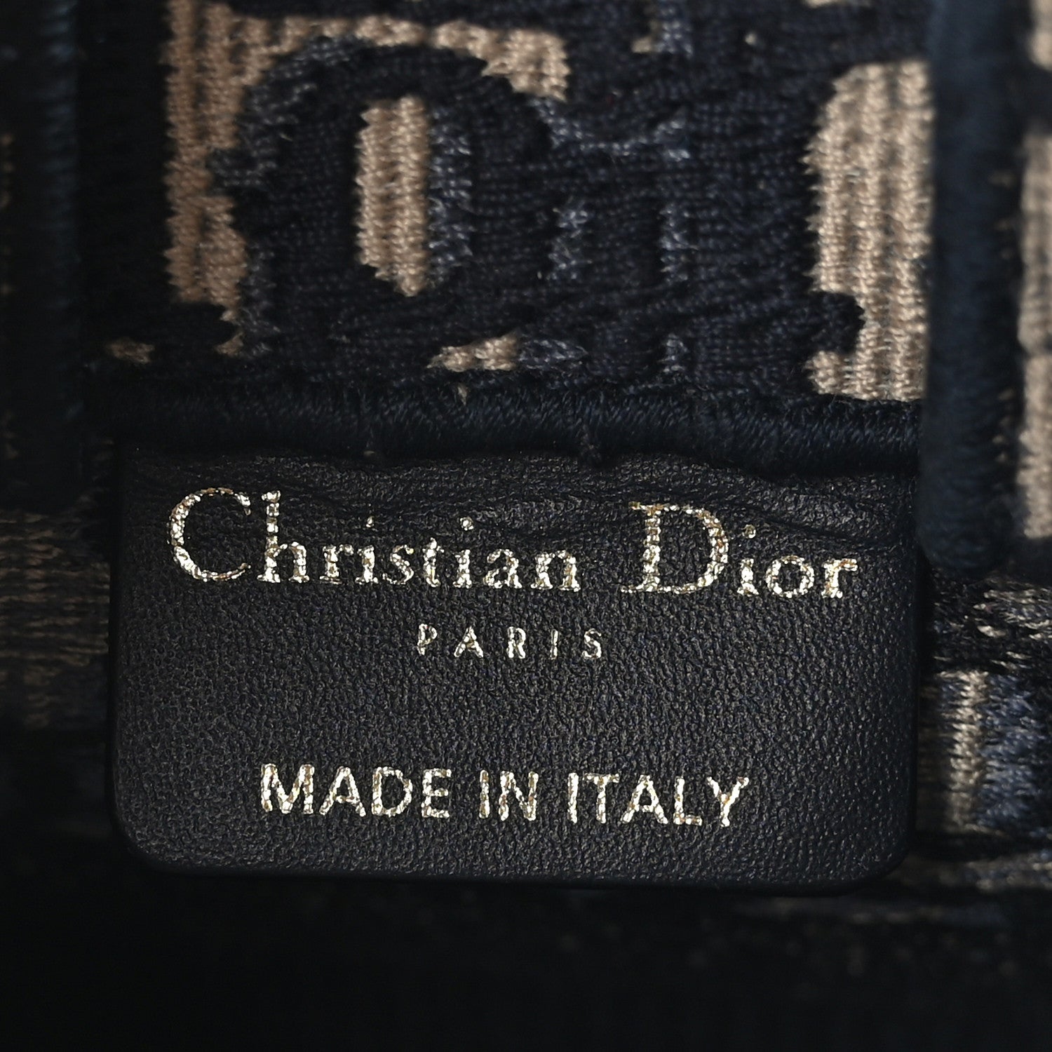 Christian Dior Oblique Mini Book Tote Phone Bag Blue 6 of 9