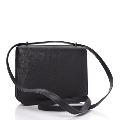 Hermes Epsom Constance 18 Black 4 of 12