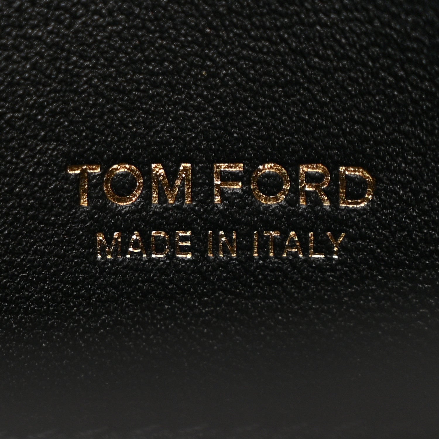 Tom Ford Satin Mini Label Chain Shoulder Bag Black 6 of 11