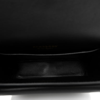 Burberry Calfskin Studded Square Satchel Black 5 of 9