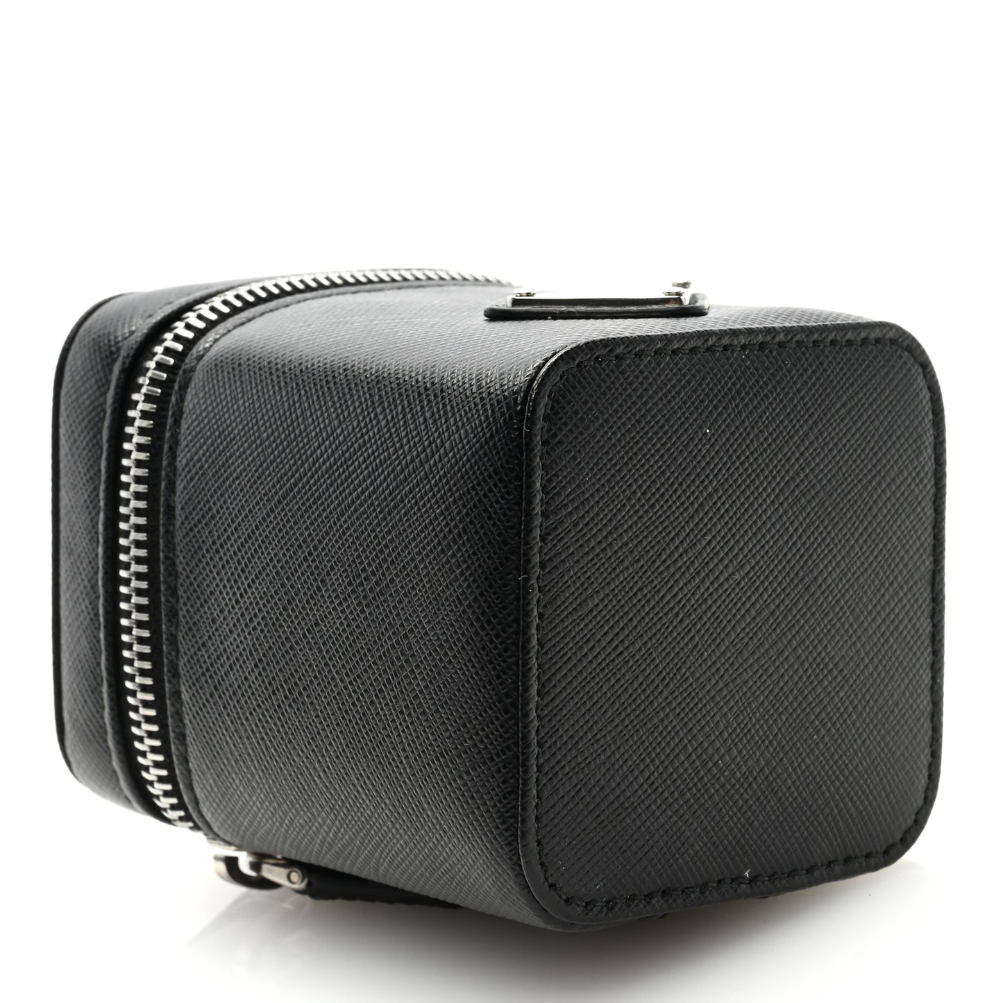 Saffiano Playing Cards With Case Black
