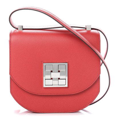 Hermes Epsom Mosaique Au 24-17 Rouge De Coeur 1 of 11