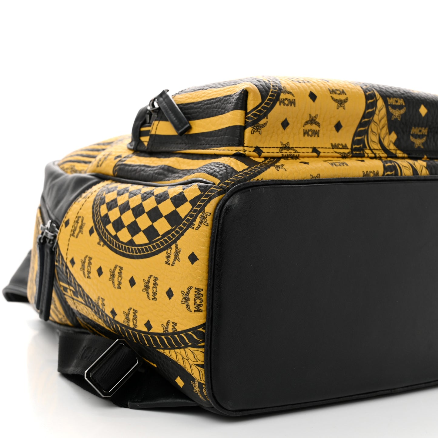 Visetos Baroque Print Medium Stark Backpack Black Sahara