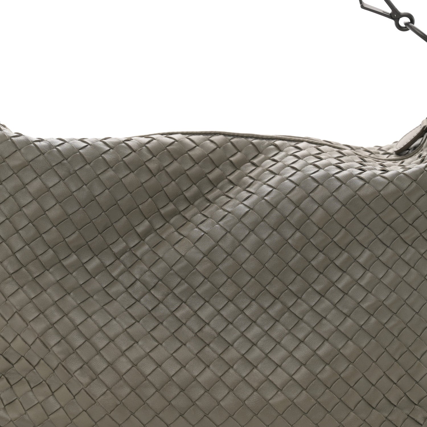Bottega Veneta Nappa Intrecciato Medium Shoulder Bag Grey 8 of 11