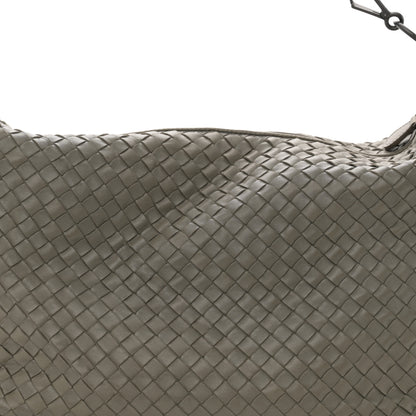Bottega Veneta Nappa Intrecciato Medium Shoulder Bag Grey 8 of 11