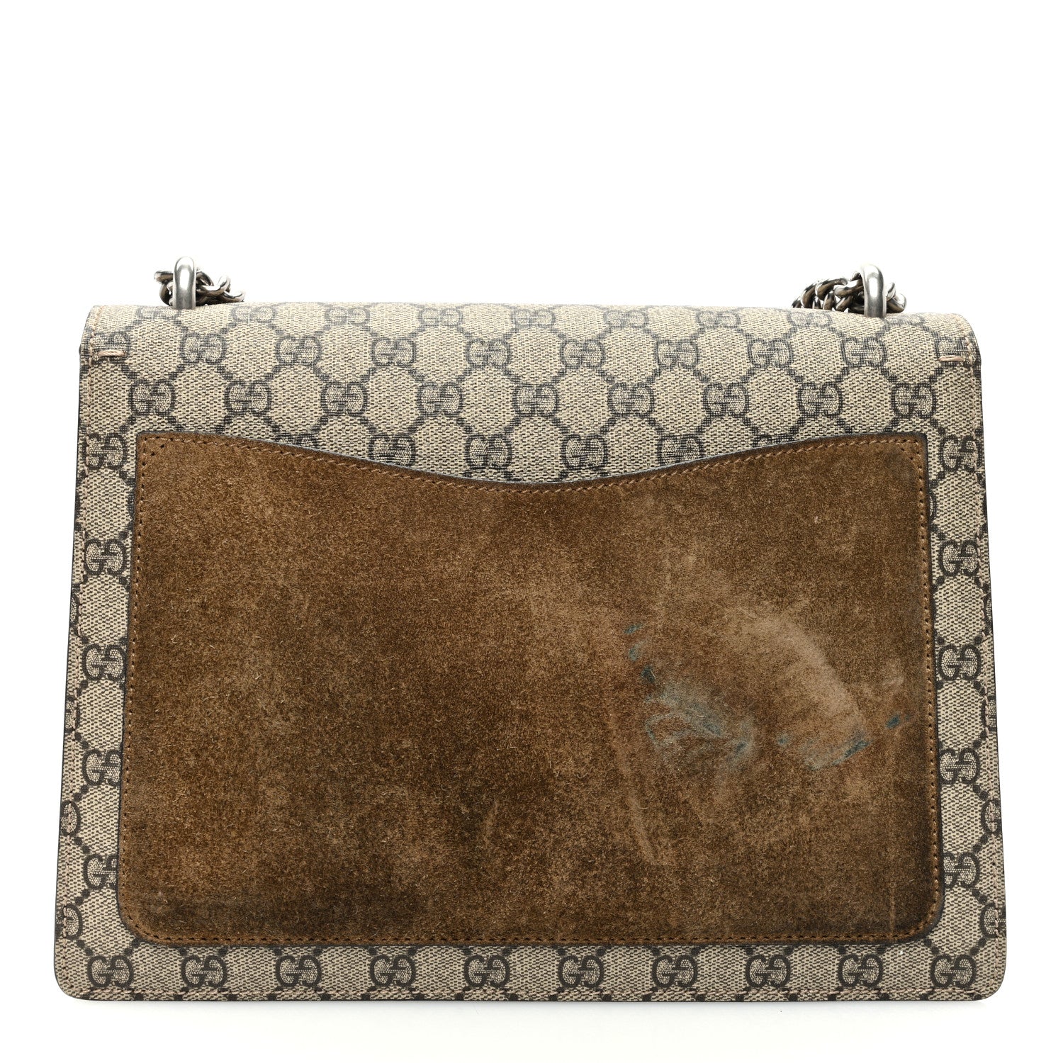 Gucci GG Supreme Monogram Medium Dionysus Shoulder Bag Taupe 11 of 14